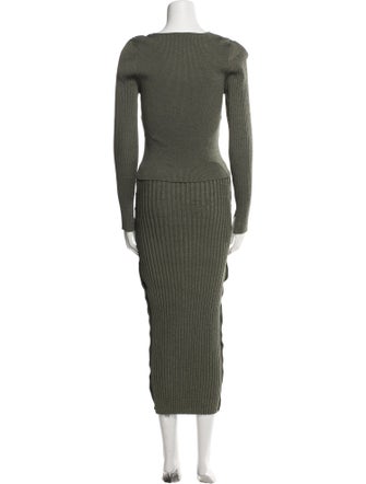 Jonathan Simkhai Cutout Accent Skirt Set