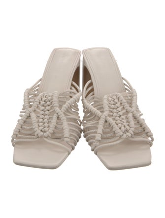 Jonathan Simkhai Leather Slides