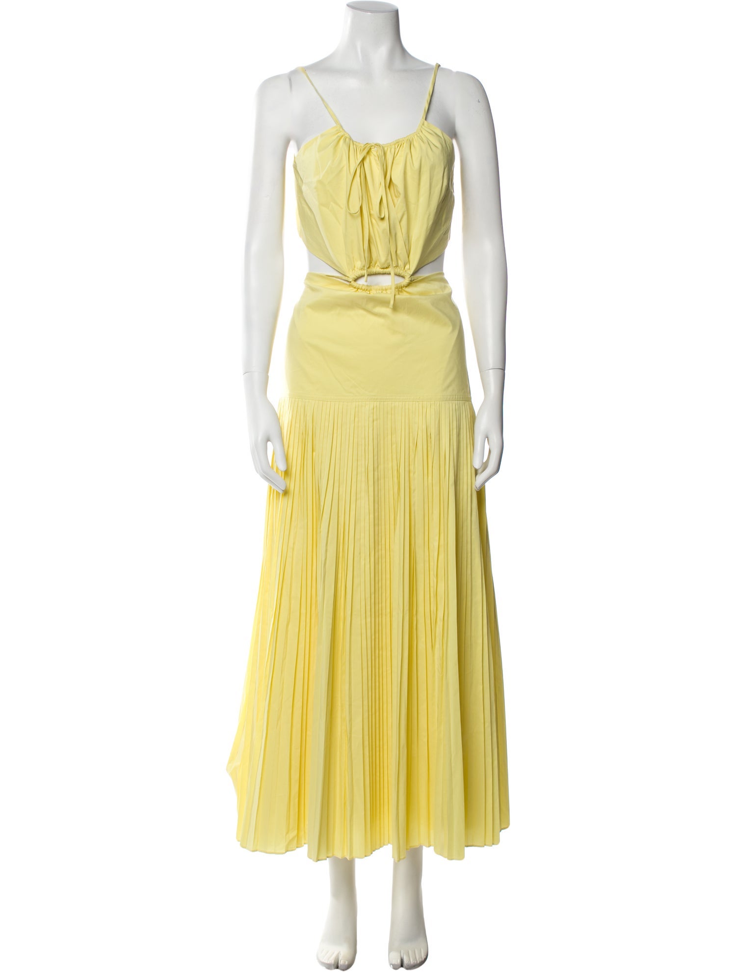 Jonathan Simkhai Square Neckline Long Dress