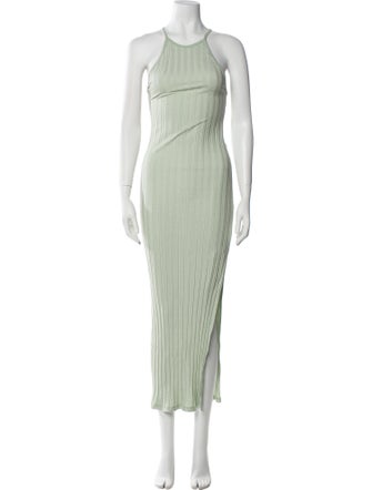 Jonathan Simkhai Halterneck Long Dress