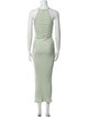 Jonathan Simkhai Halterneck Long Dress