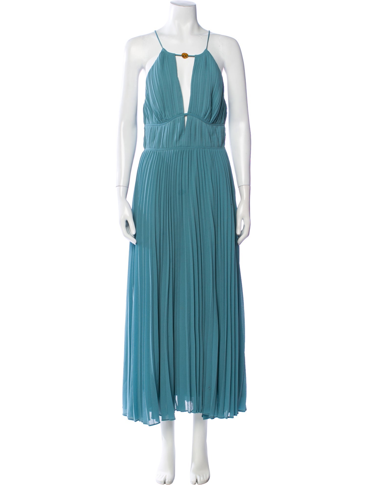 Jonathan Simkhai Halterneck Long Dress