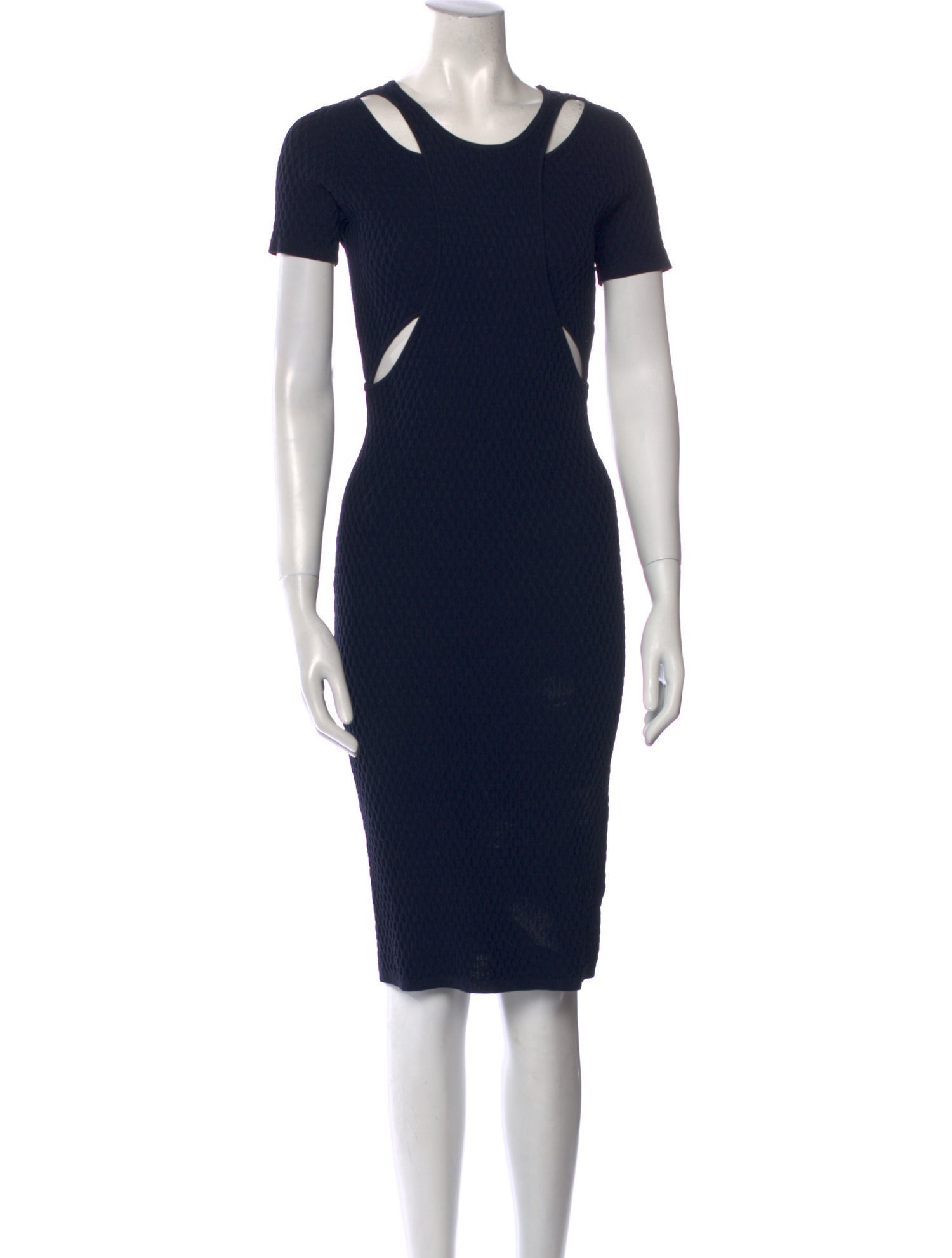 Jonathan Simkhai Crew Neck Midi Length Dress