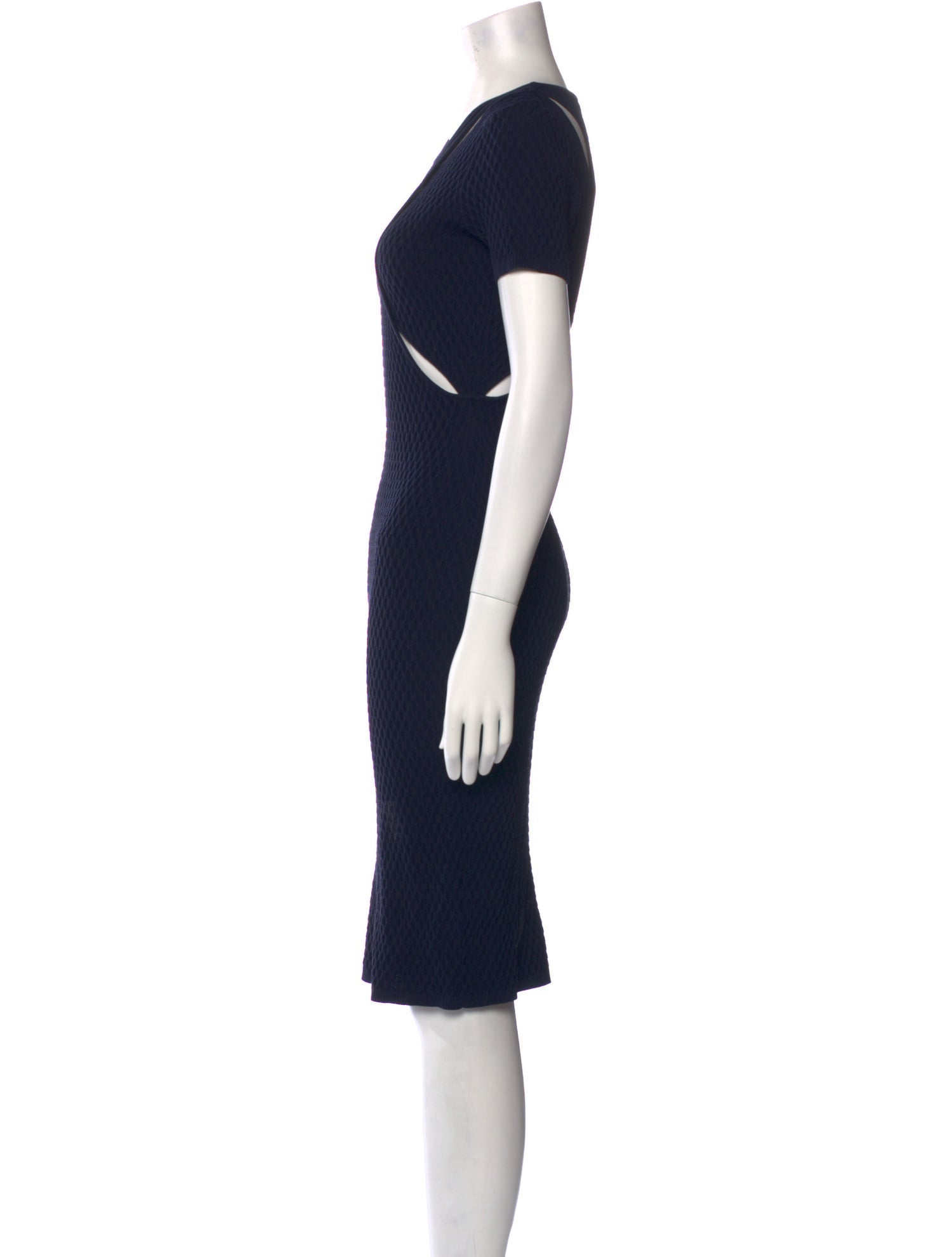 Jonathan Simkhai Crew Neck Midi Length Dress
