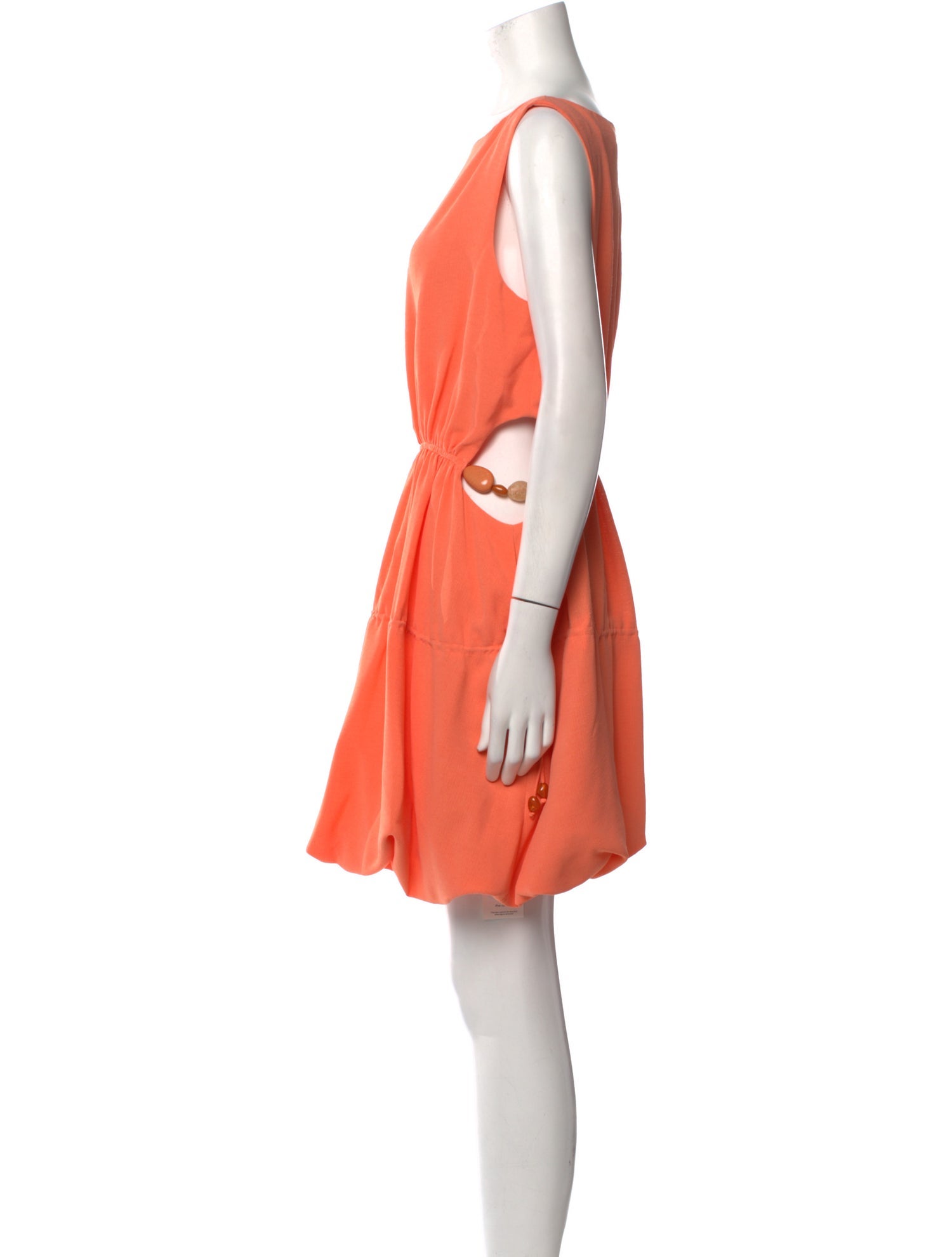 Jonathan Simkhai Bateau Neckline Mini Dress