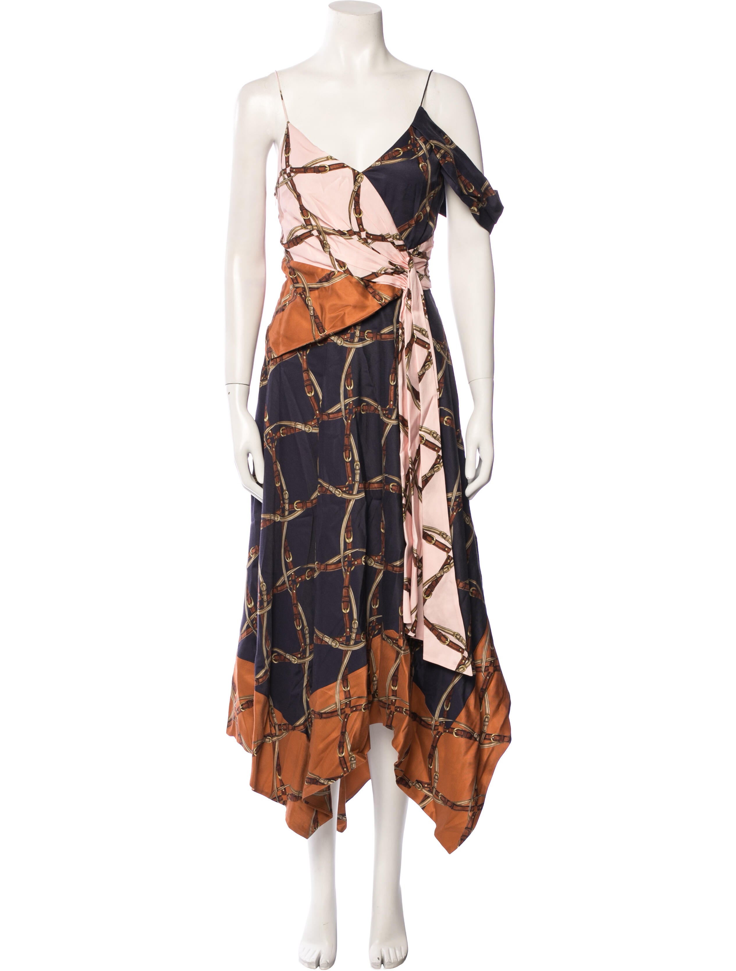 Jonathan Simkhai Printed Long Dress