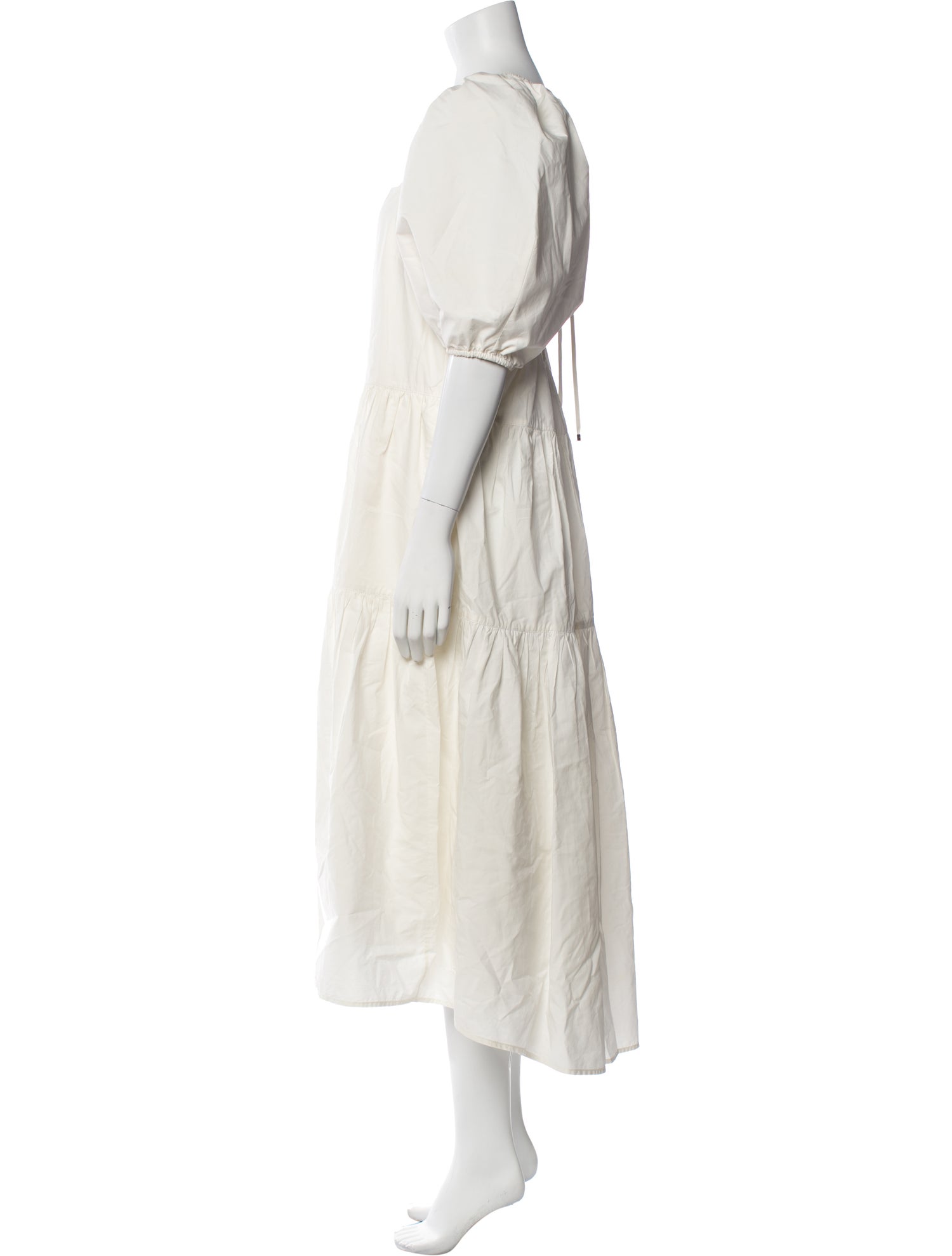 Jonathan Simkhai Square Neckline Long Dress