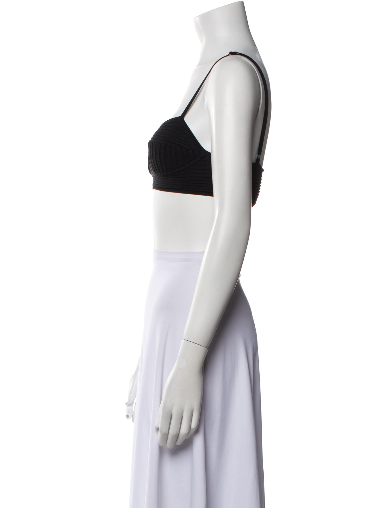 Jonathan Simkhai Square Neckline Sleeveless Crop Top w/ Tags
