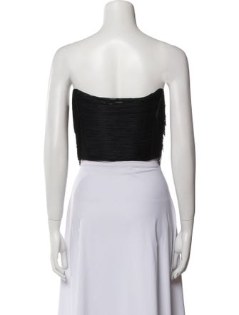 Jonathan Simkhai Strapless Crop Top