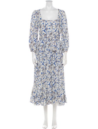 Jonathan Simkhai Printed Long Dress