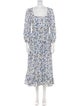 Jonathan Simkhai Printed Long Dress