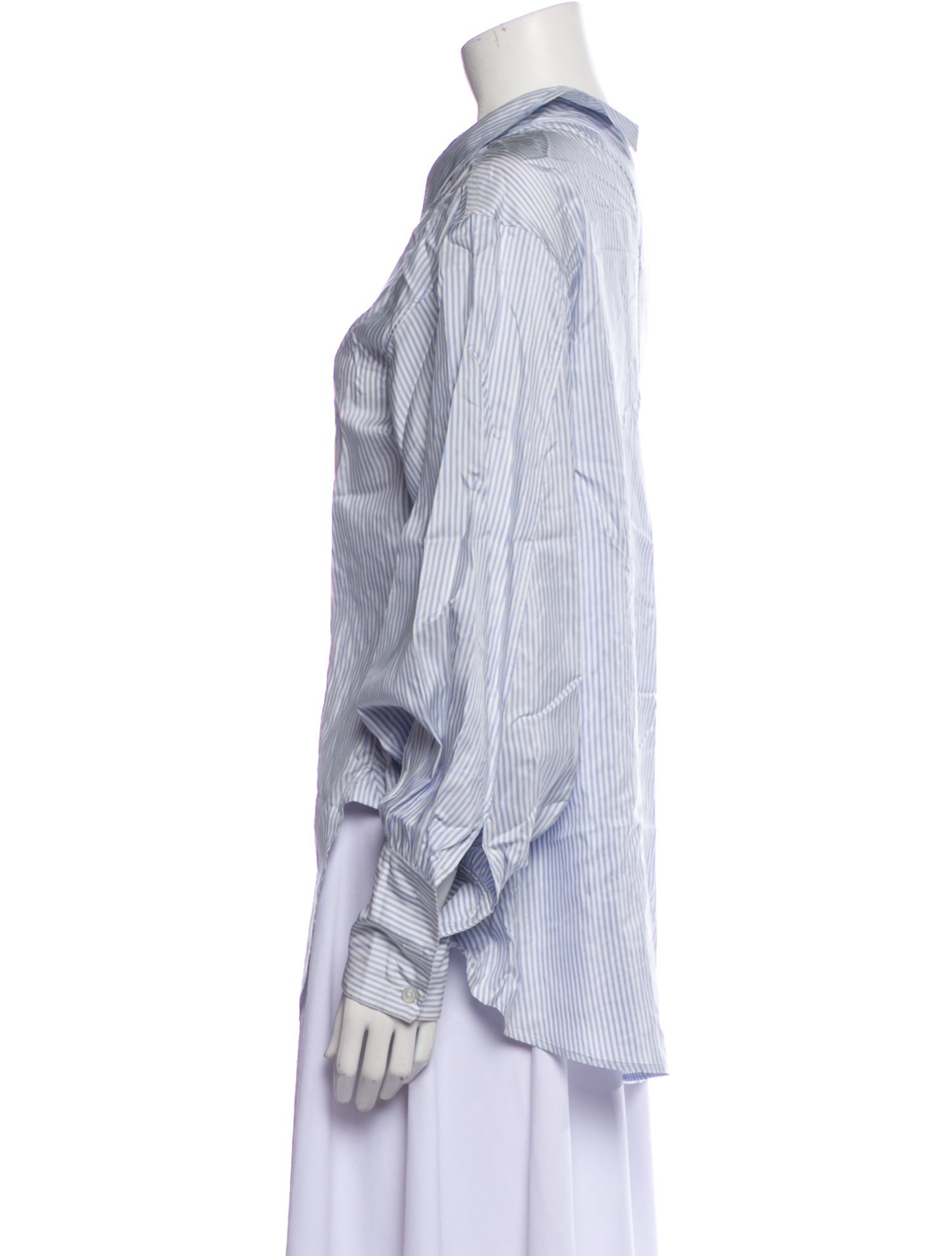 Jonathan Simkhai Silk Striped Top