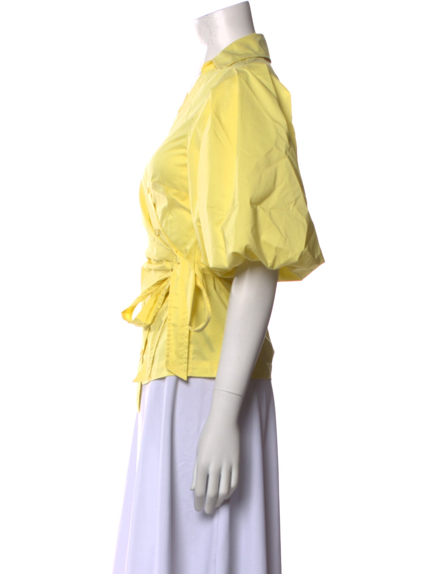 Jonathan Simkhai Three-Quarter Sleeve Blouse