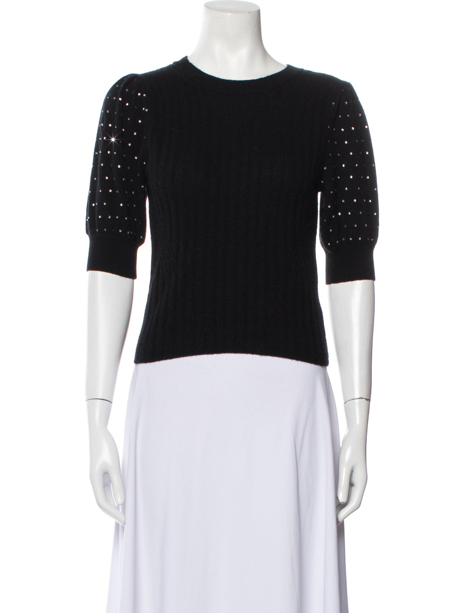Jonathan Simkhai Wool Crew Neck Top