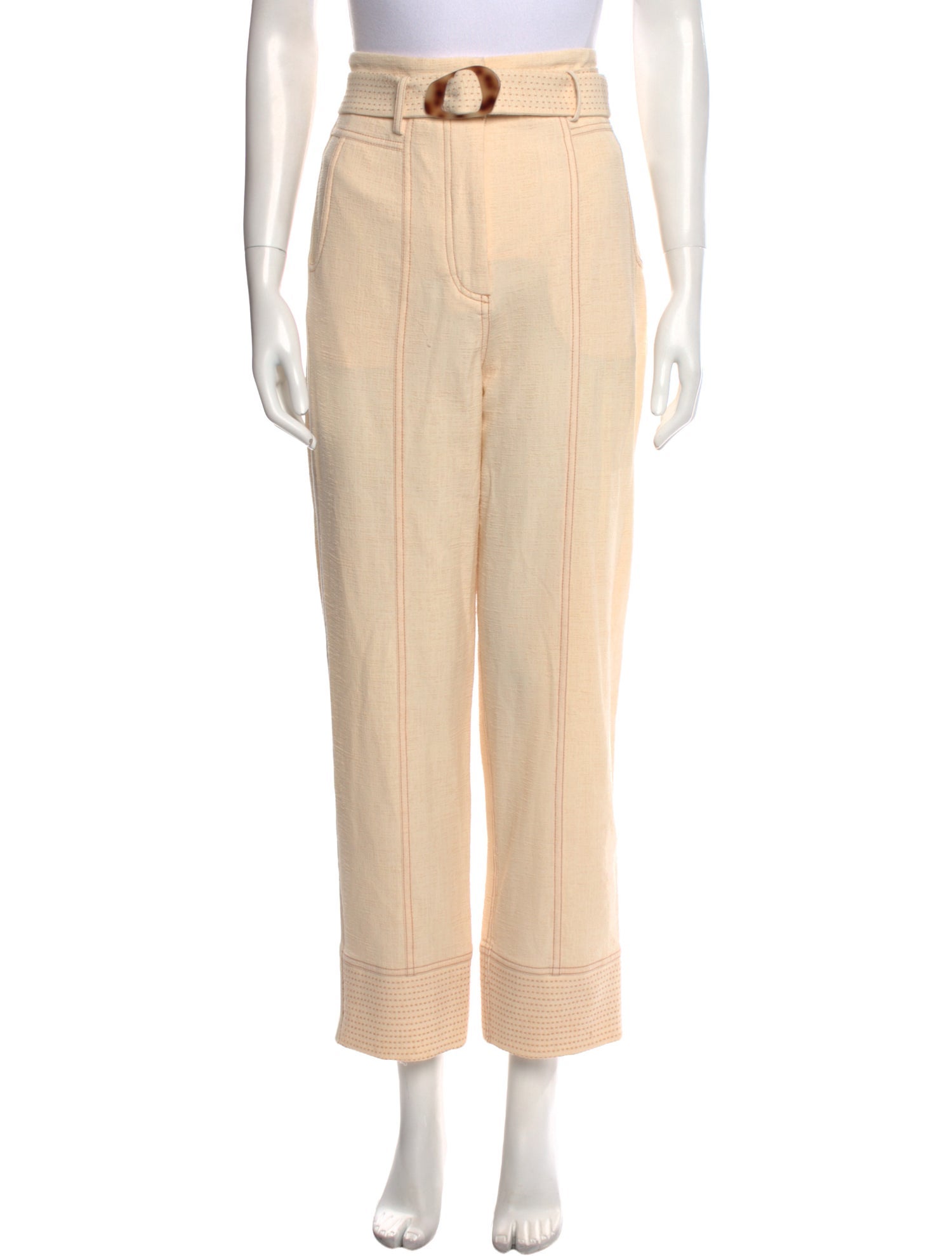 Jonathan Simkhai Straight Leg Pants