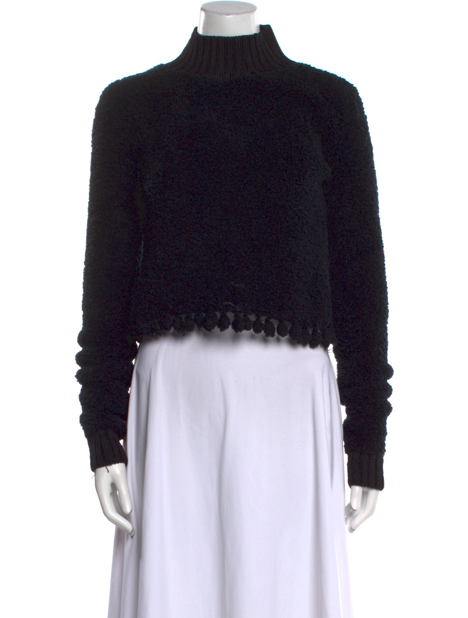 Jonathan Simkhai Wool Mock Neck Sweater
