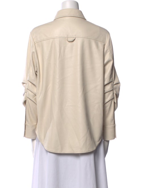 Jonathan Simkhai Long Sleeve Button-Up Top