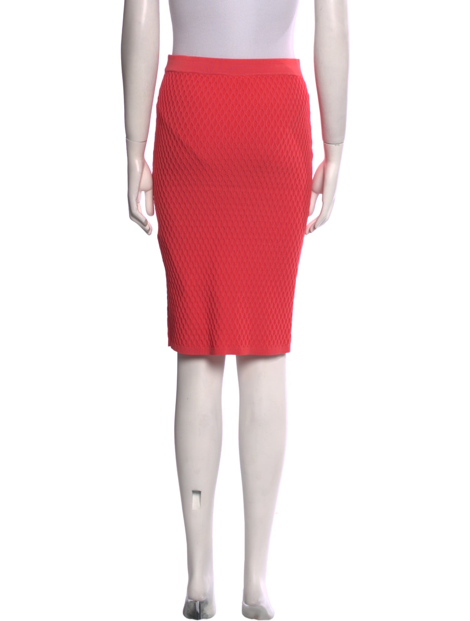 Jonathan Simkhai Eyelet Trim Knee-Length Skirt