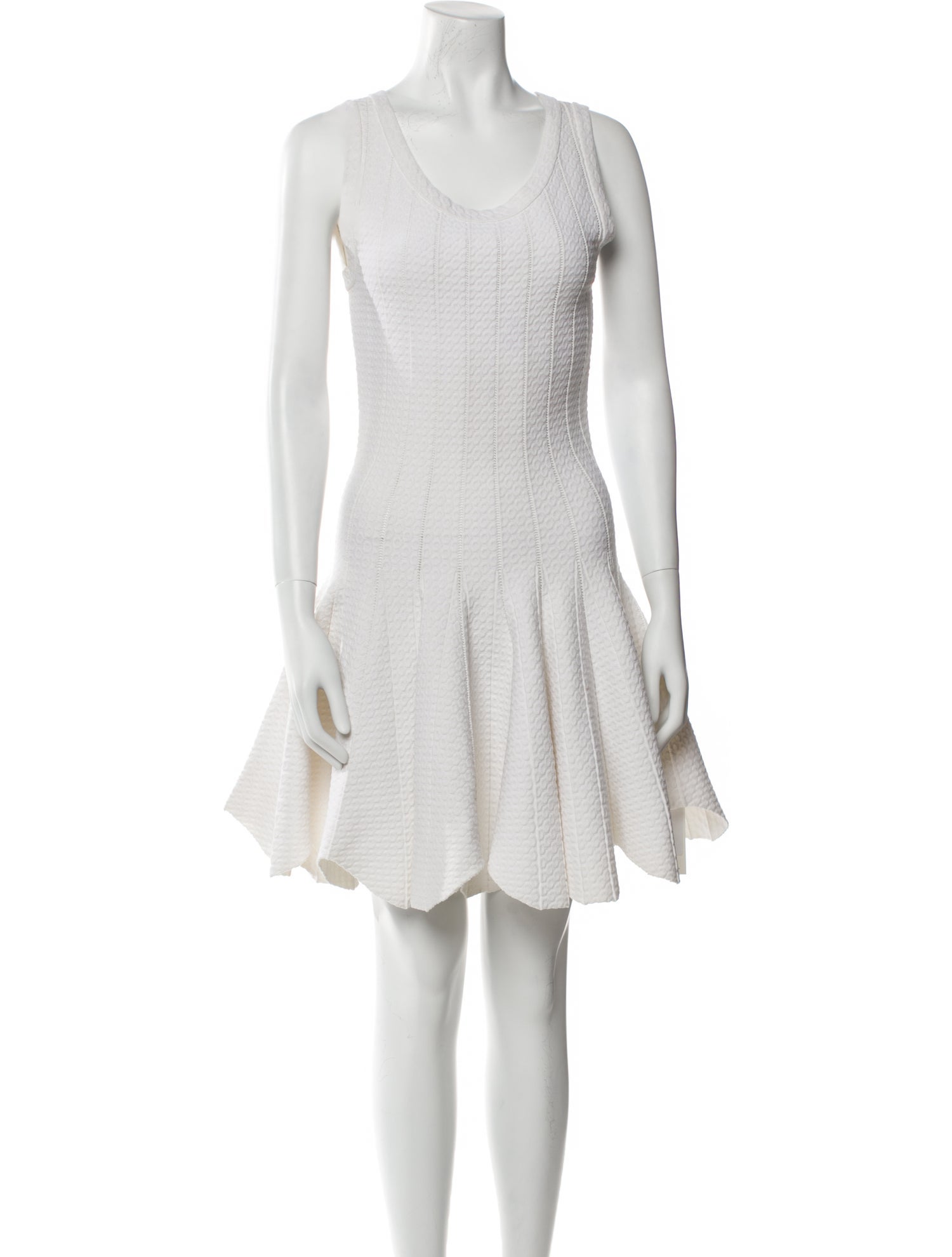 Jonathan Simkhai Scoop Neck Mini Dress