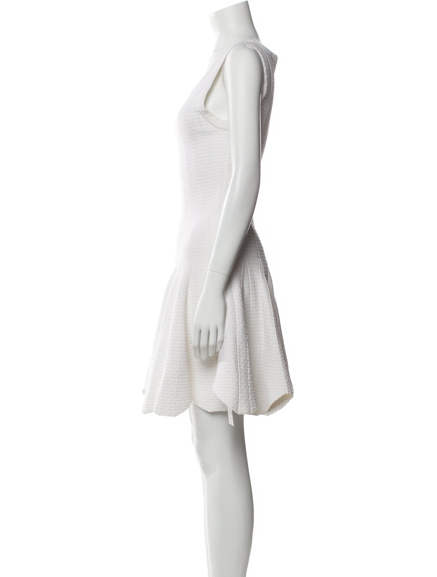 Jonathan Simkhai Scoop Neck Mini Dress