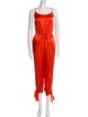 Jonathan Simkhai Silk Scoop Neck Jumpsuit