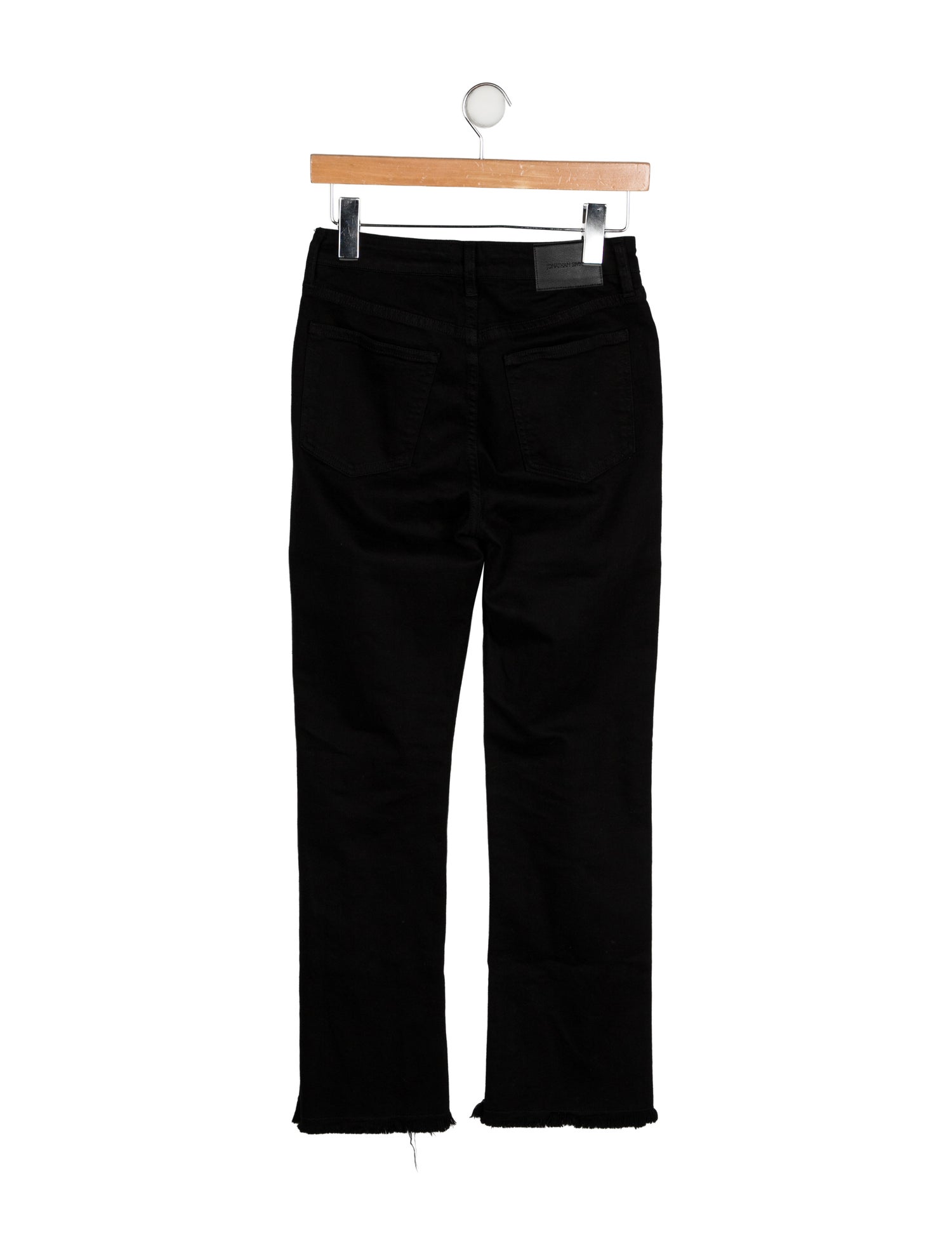 Jonathan Simkhai Mid-Rise Straight Leg Jeans