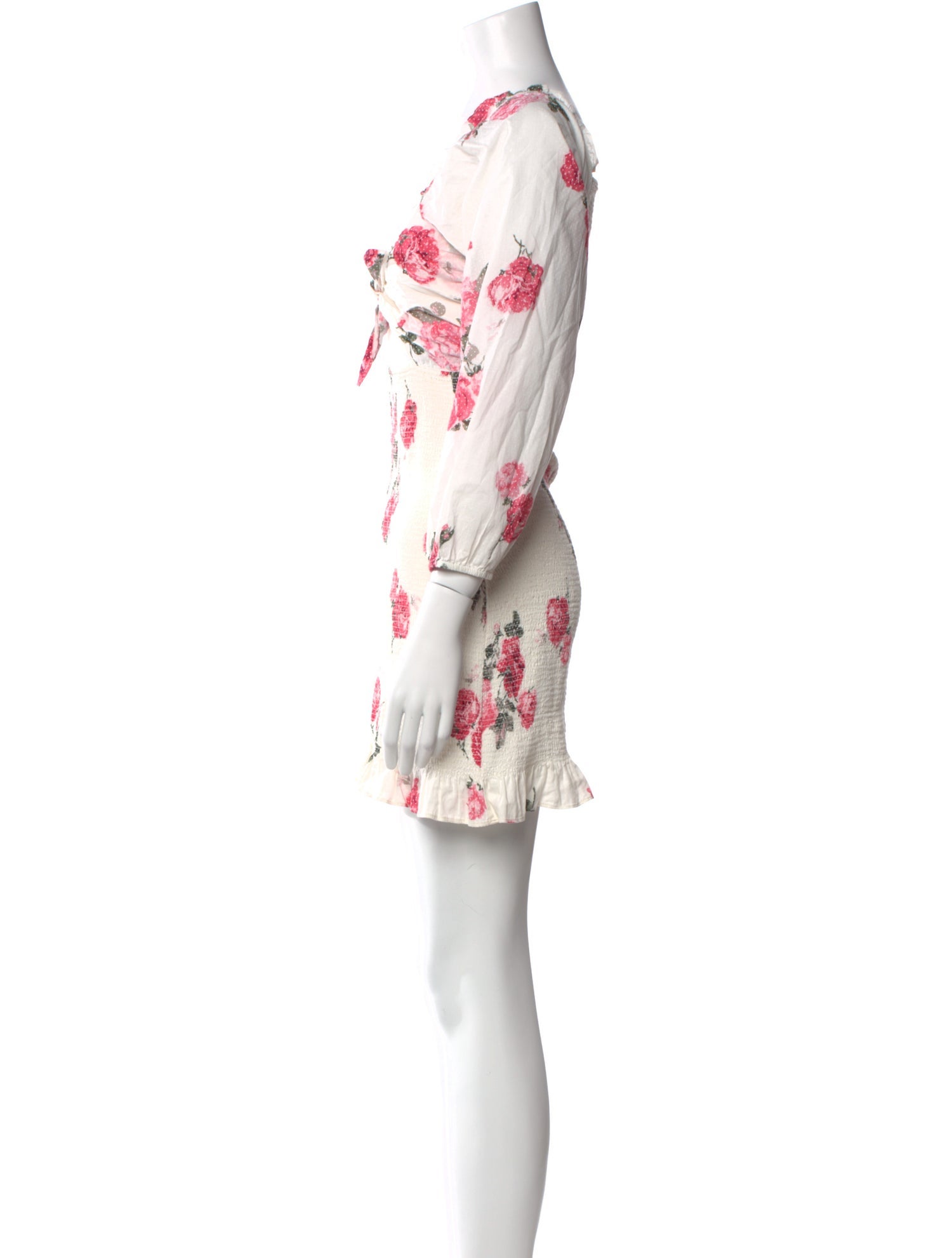 Jonathan Simkhai Floral Print Mini Dress