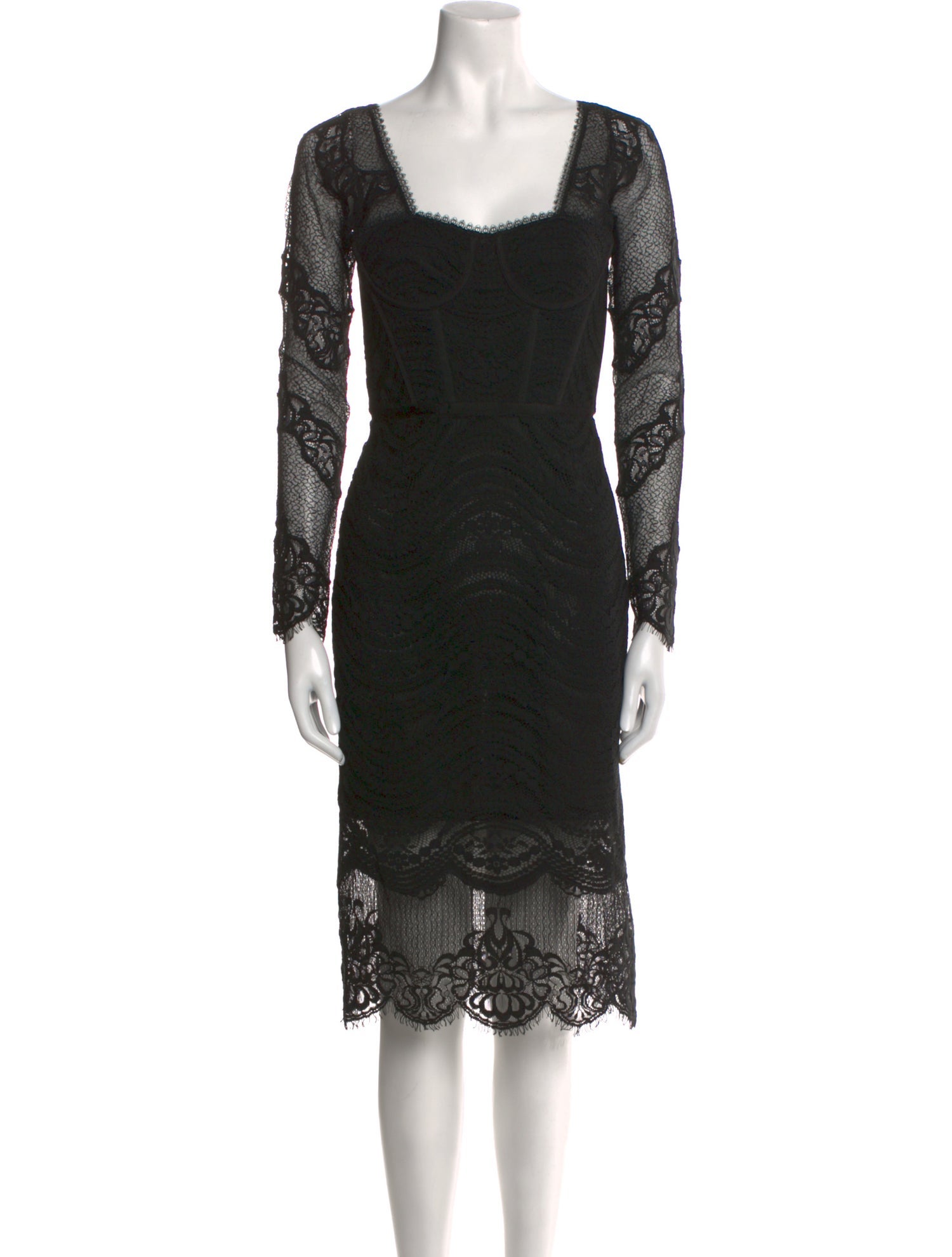 Jonathan Simkhai Lace Pattern Knee-Length Dress w/ Tags