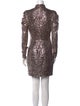 Jonathan Simkhai Mock Neck Mini Dress