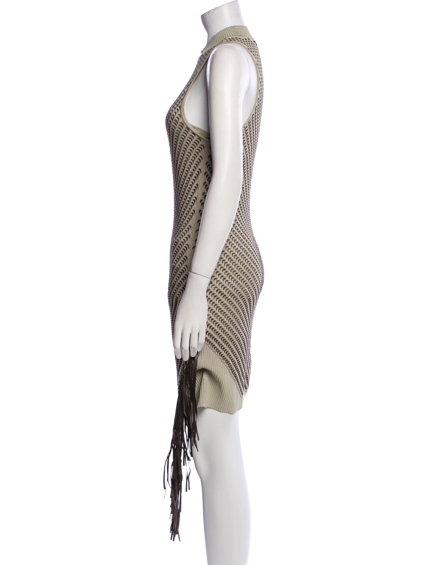 Jonathan Simkhai Striped Knee-Length Dress