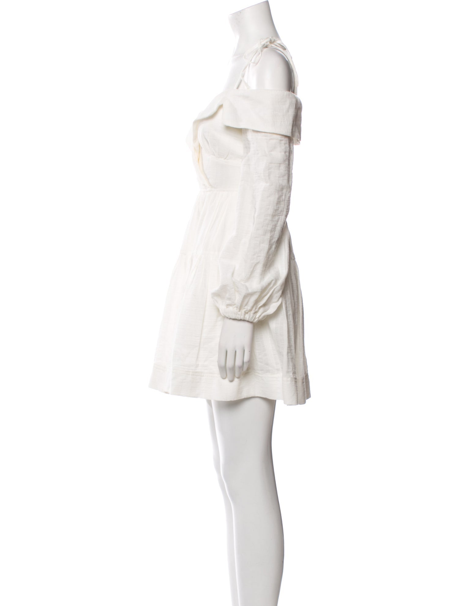 Jonathan Simkhai Off-The-Shoulder Mini Dress