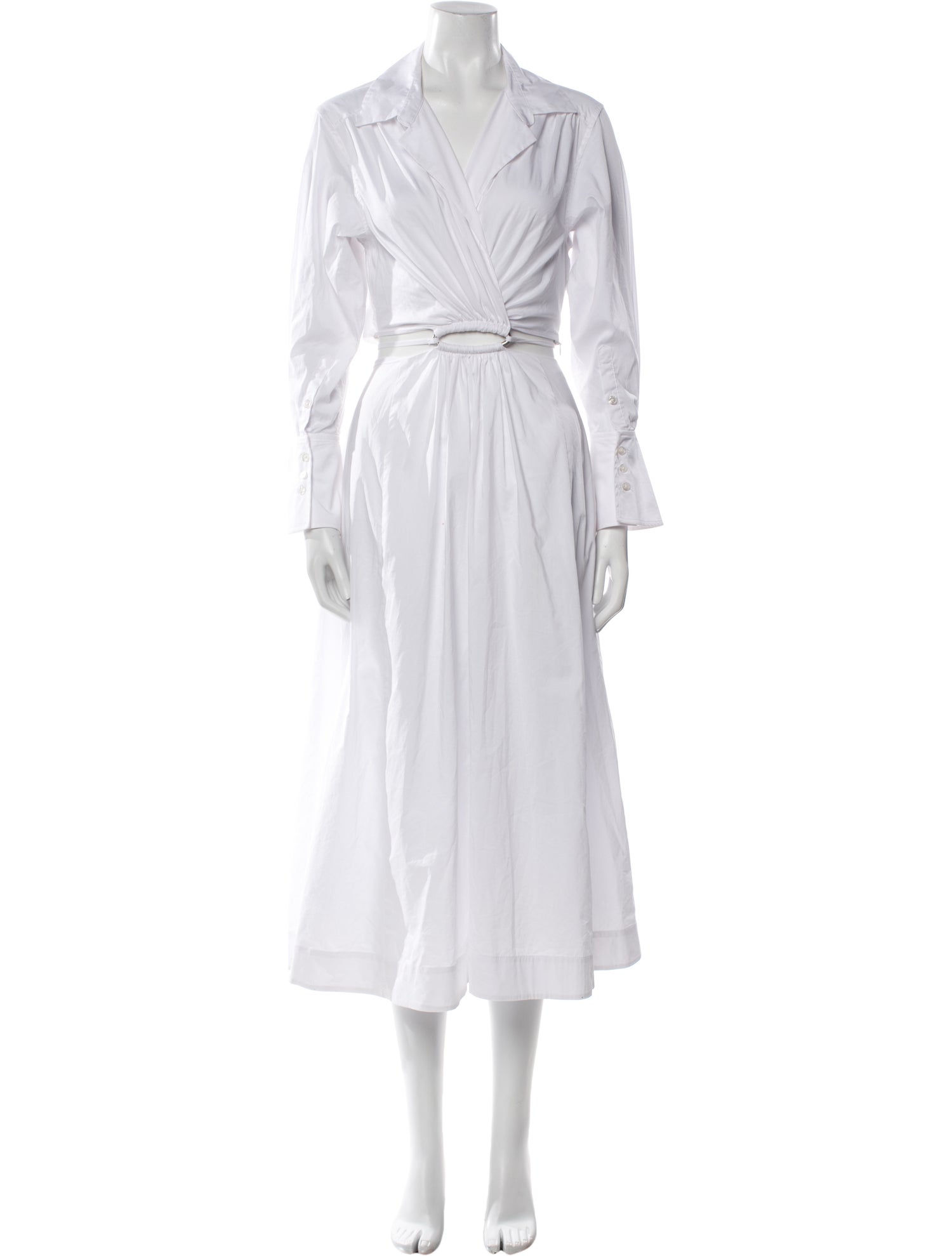 Jonathan Simkhai V-Neck Long Dress