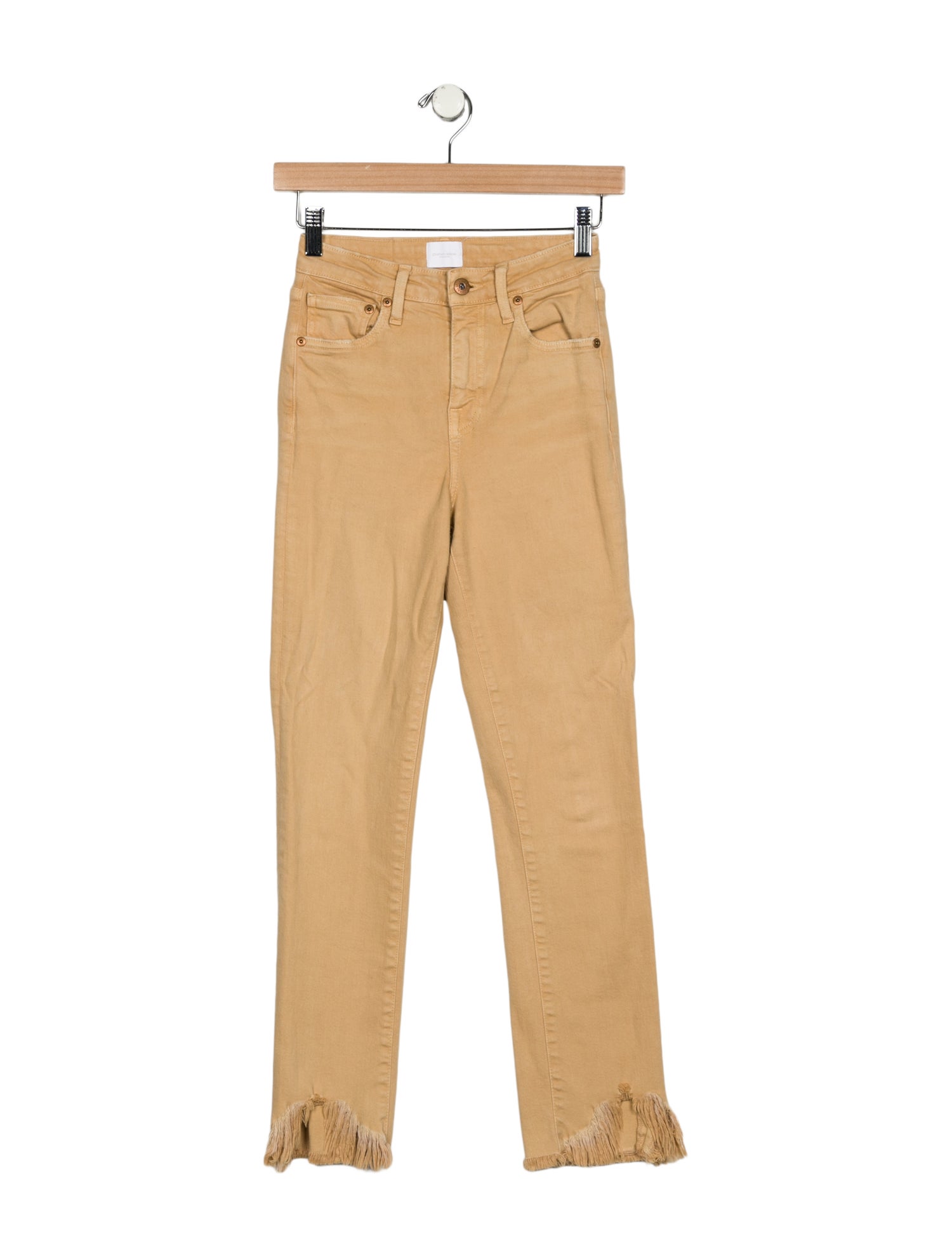 Jonathan Simkhai Mid-Rise Straight Leg Jeans