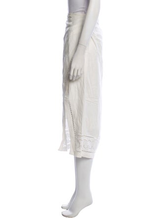 Jonathan Simkhai Linen Midi Length Skirt
