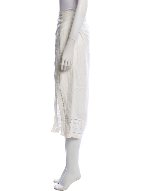 Jonathan Simkhai Linen Midi Length Skirt