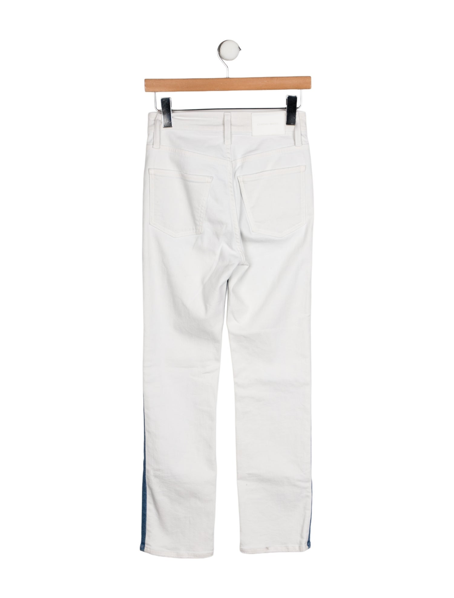 Jonathan Simkhai Mid-Rise Straight Leg Jeans