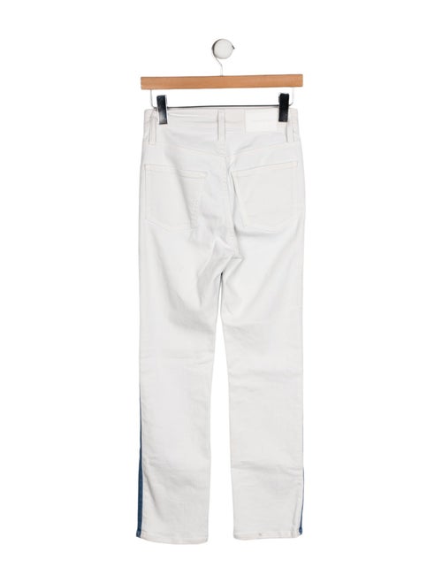 Jonathan Simkhai Mid-Rise Straight Leg Jeans