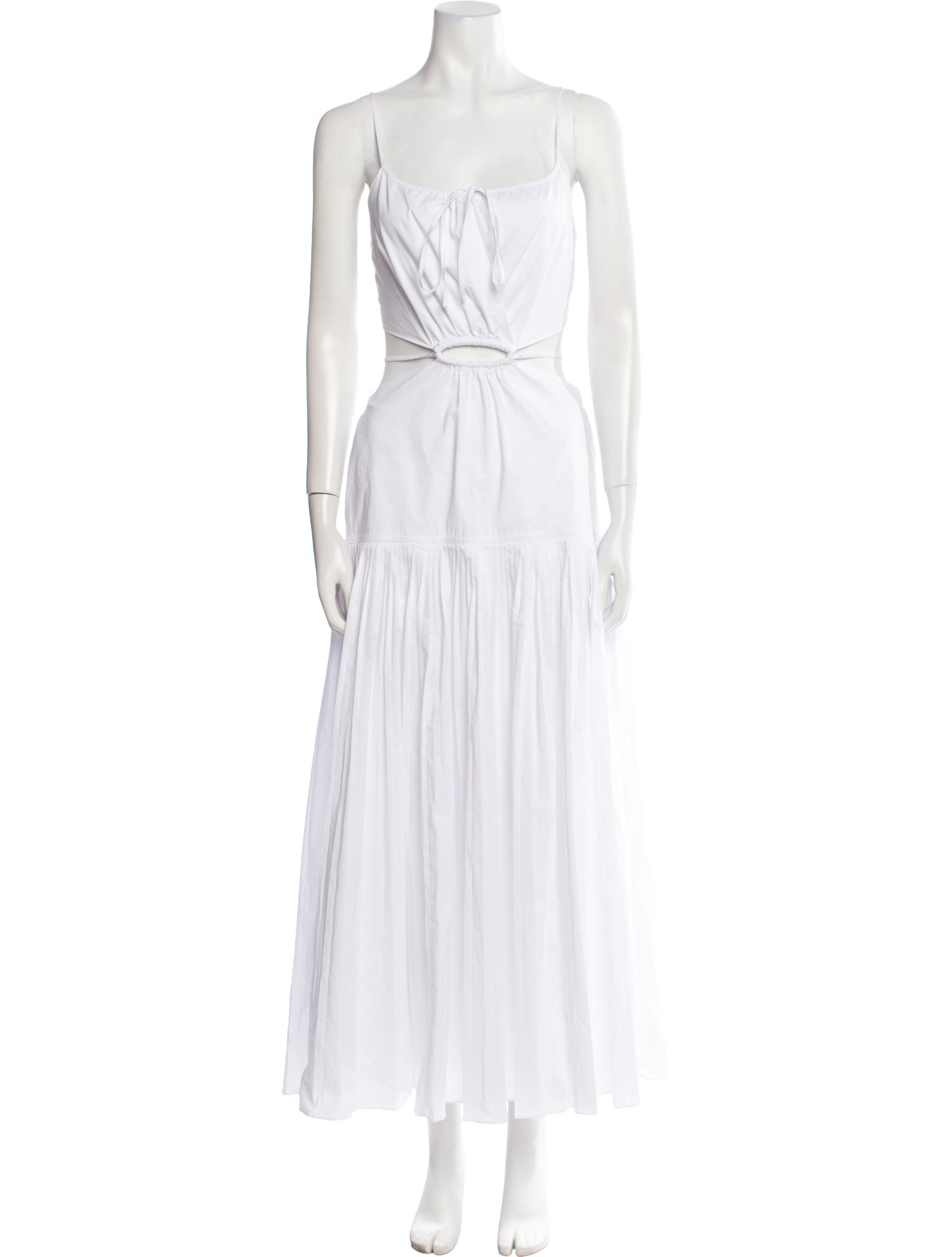 Jonathan Simkhai Square Neckline Long Dress