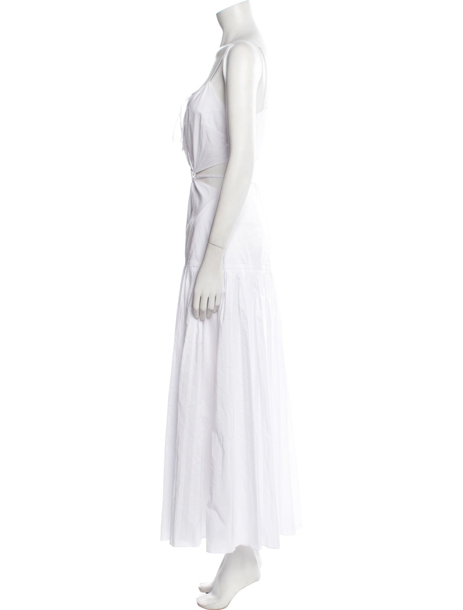 Jonathan Simkhai Square Neckline Long Dress
