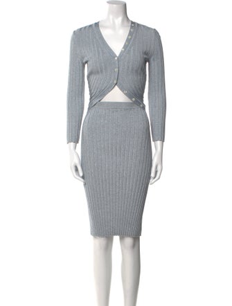 Jonathan Simkhai Striped Knee-Length Dress