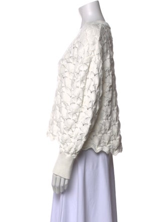 Jonathan Simkhai Patterned V-Neck Sweater