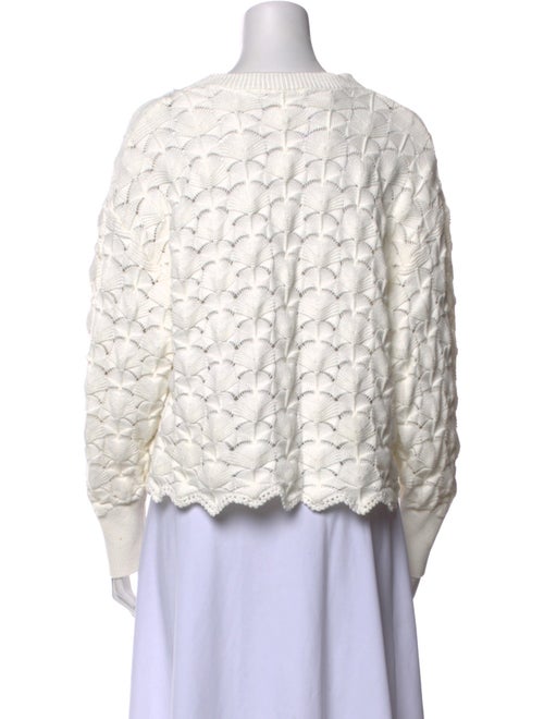 Jonathan Simkhai Patterned V-Neck Sweater