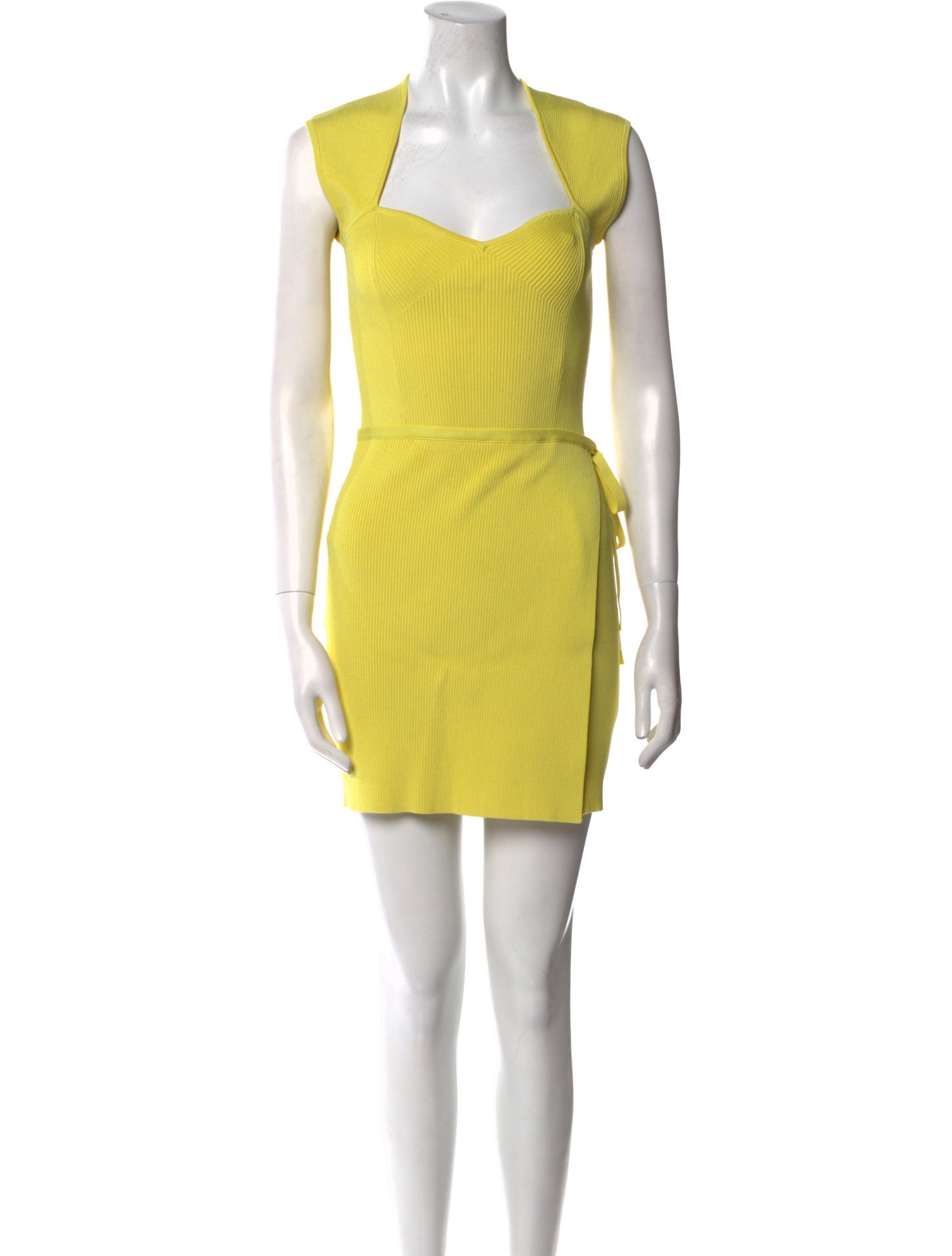 Jonathan Simkhai Square Neckline Mini Dress