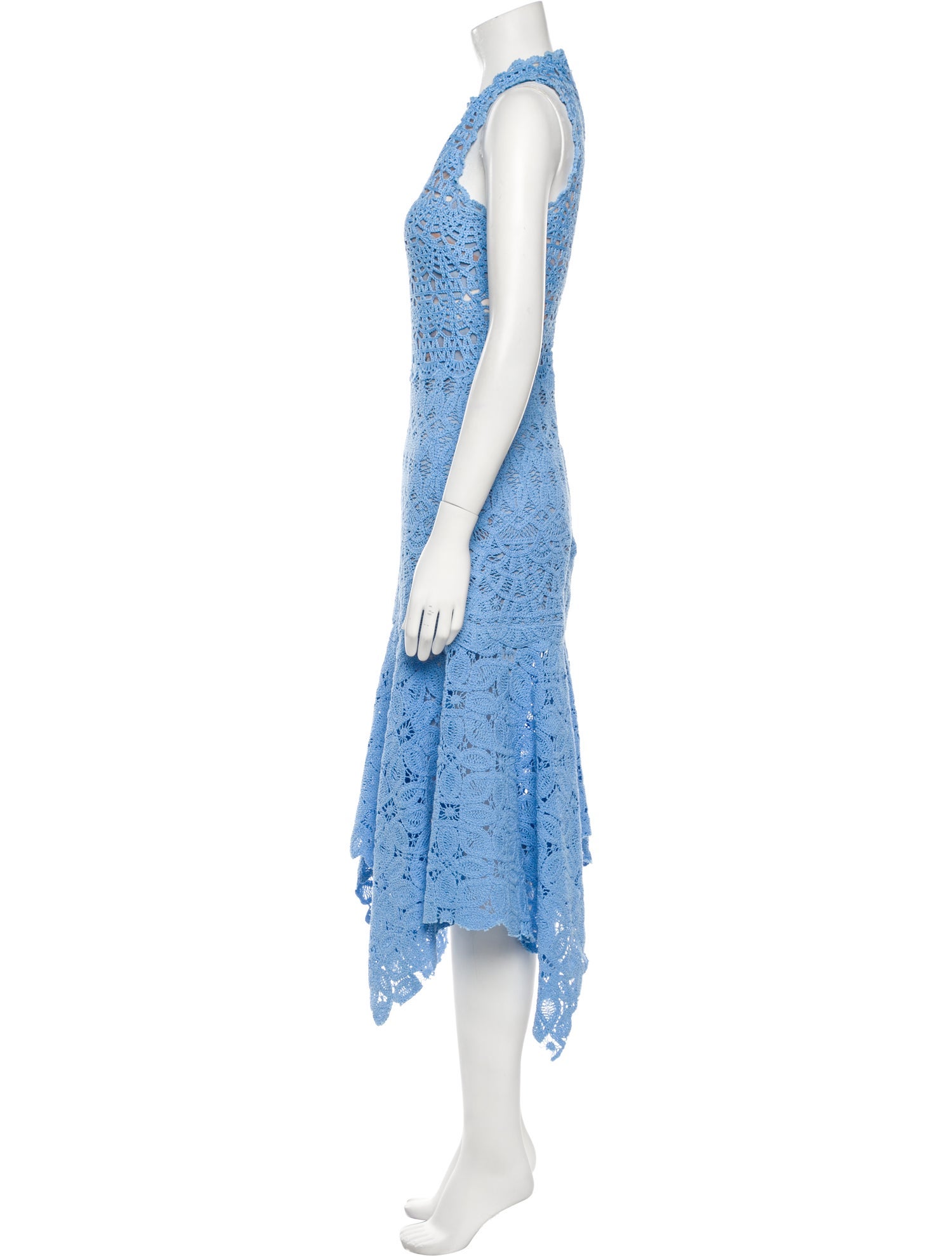 Jonathan Simkhai Crochet Long Dress