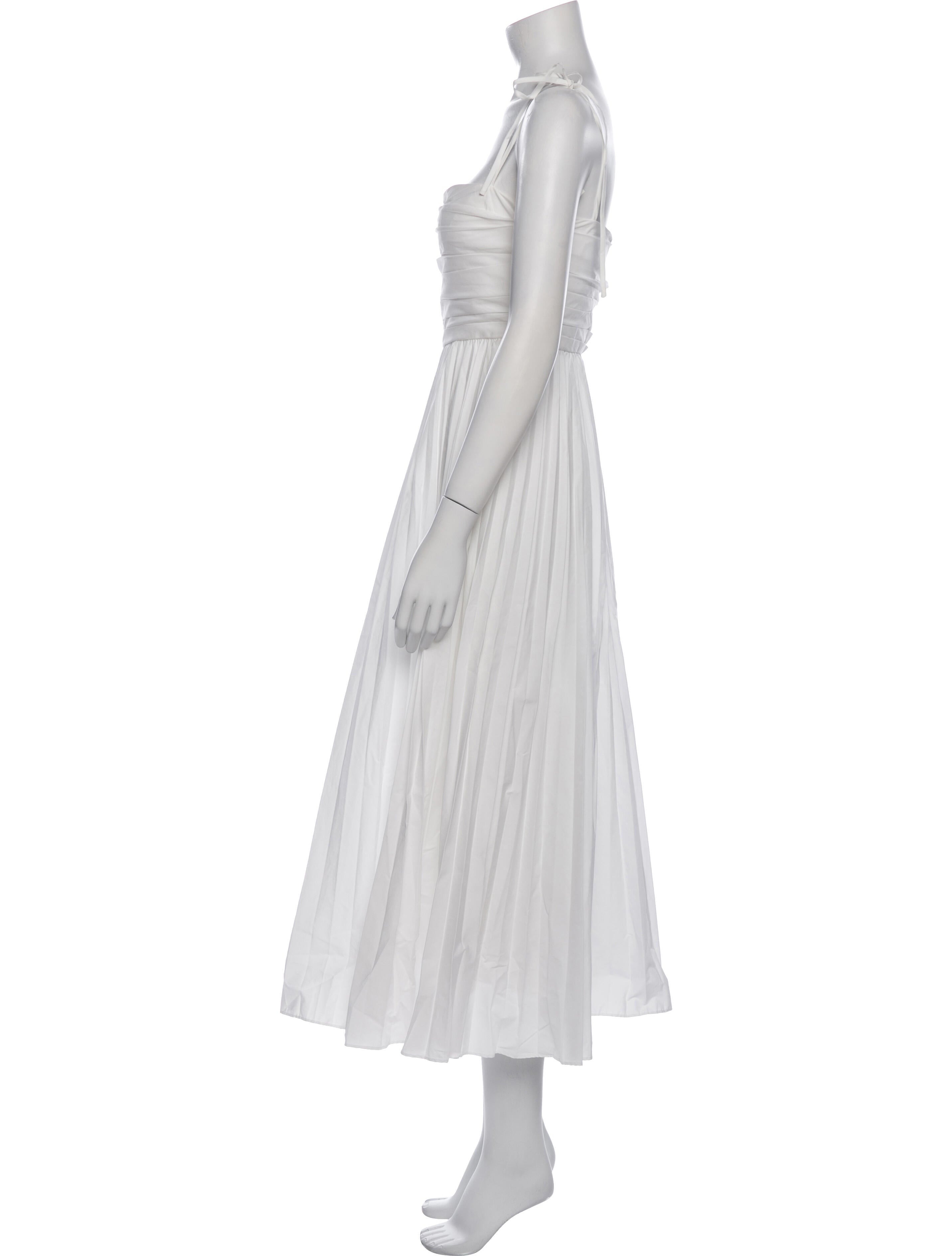 Jonathan Simkhai Square Neckline Long Dress w/ Tags
