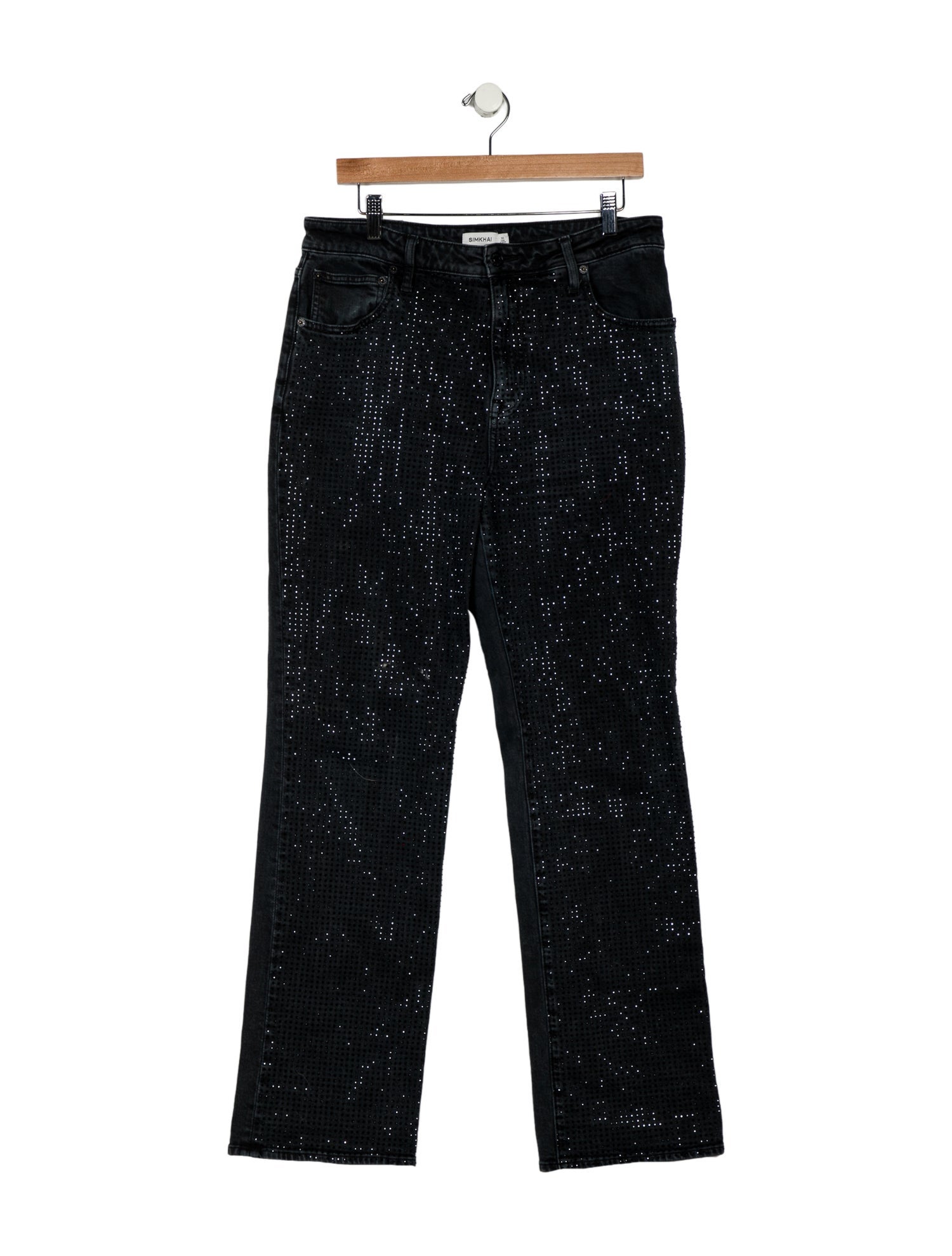Jonathan Simkhai High-Rise Wide Leg Jeans