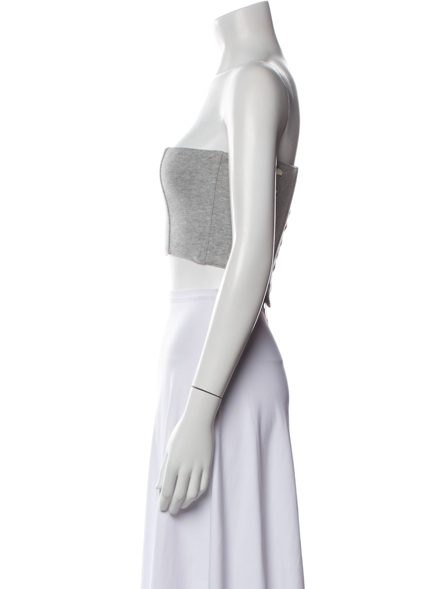 Jonathan Simkhai Strapless Crop Top