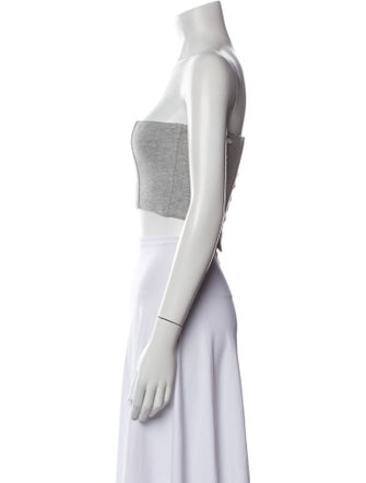 Jonathan Simkhai Strapless Crop Top