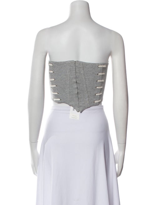 Jonathan Simkhai Strapless Crop Top