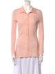 Jonathan Simkhai Long Sleeve Button-Up Top